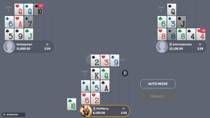 OCF strategy - Observe opponents board