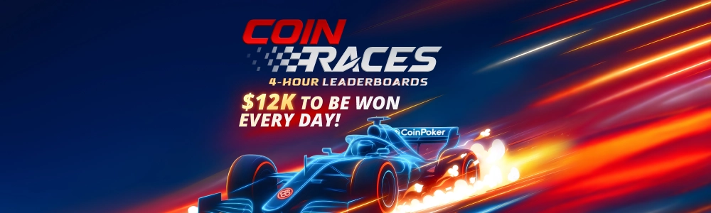 CoinRaces Promotion on CoinPoker