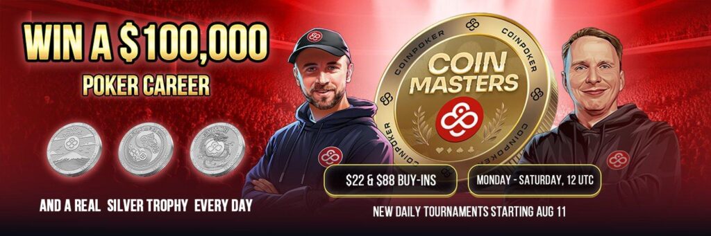 CoinMasters Asia online poker promotion.