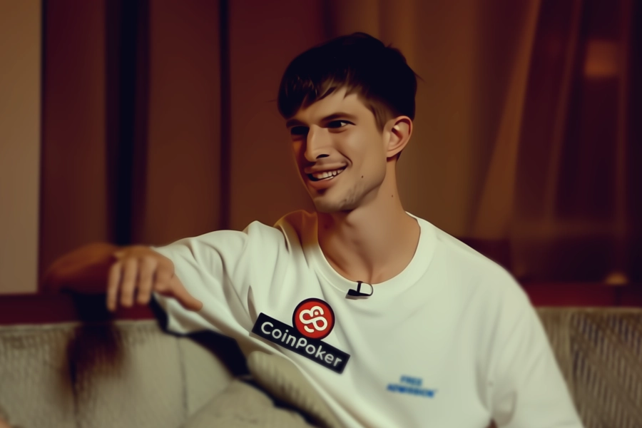 CoinPoker ambassador Mario Mosbock in an interview.