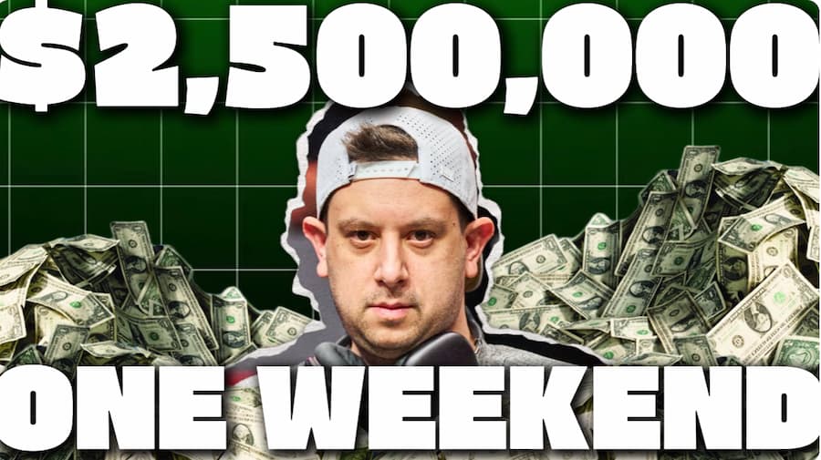 Jared Bleznick CSOP player who won $2.5 million in poker in one weekend.
