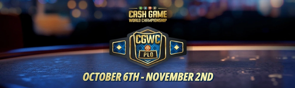 The Pot-Limit Omaha Cash Game World Championship (PLO CGWC) on CoinPoker.