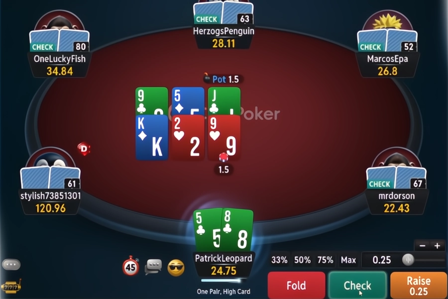 A player gets two different straights in a game of 5-Card Pot Limit Omaha by running it twice.
