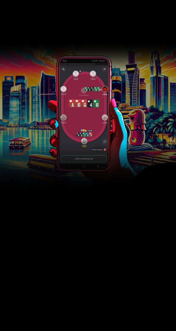 Play Online Poker in Singapore on CoinPoker