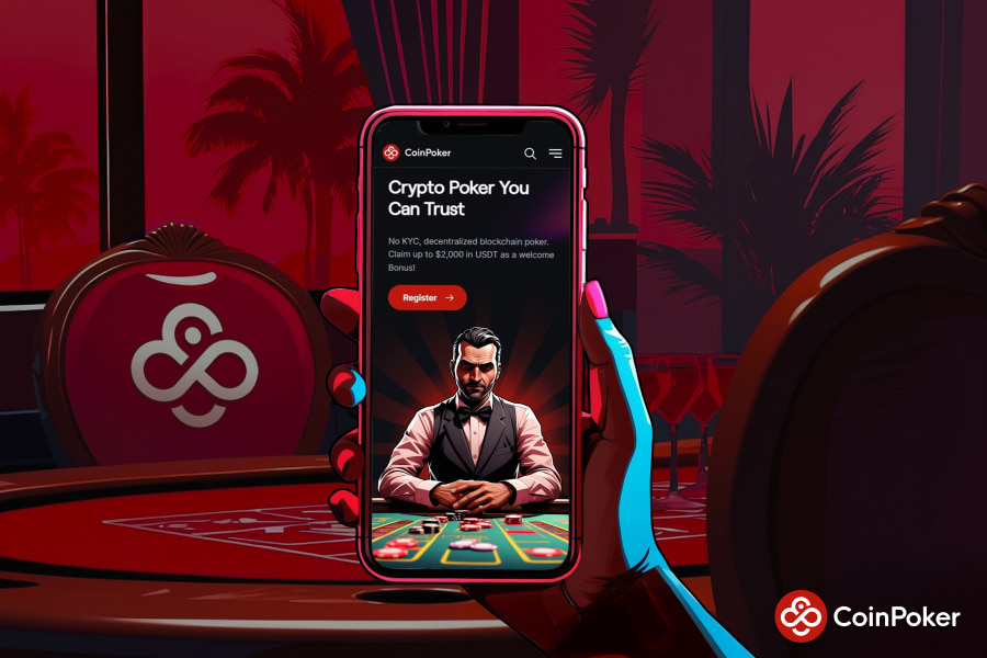 The CoinPoker mobile app with real money poker games and instant verification casino games.
