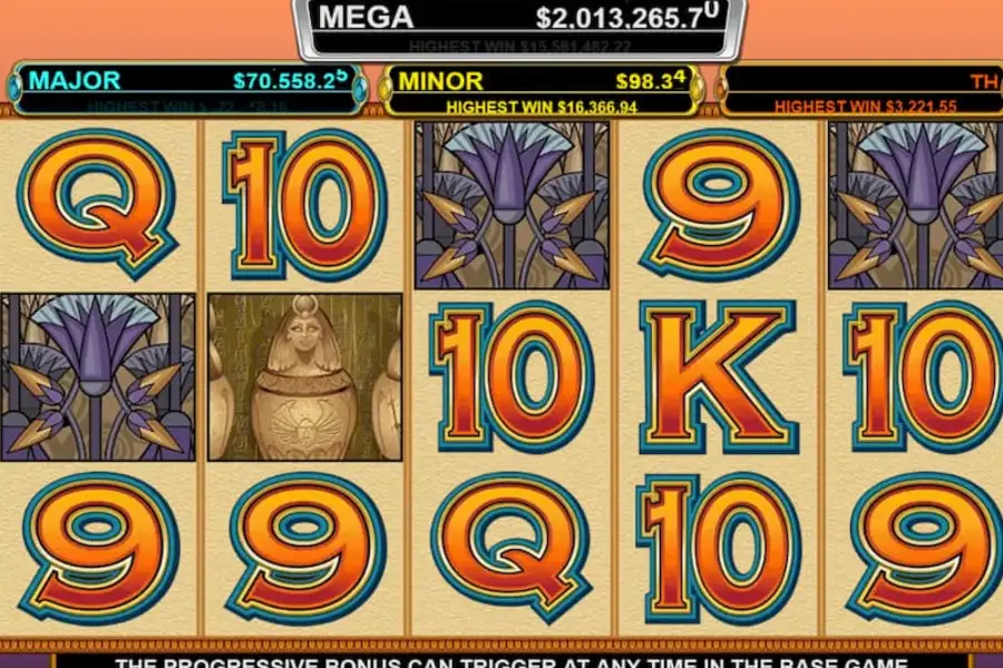 CoinPoker Casino featuring Mega Moolah Goddress Jackpot slot game.