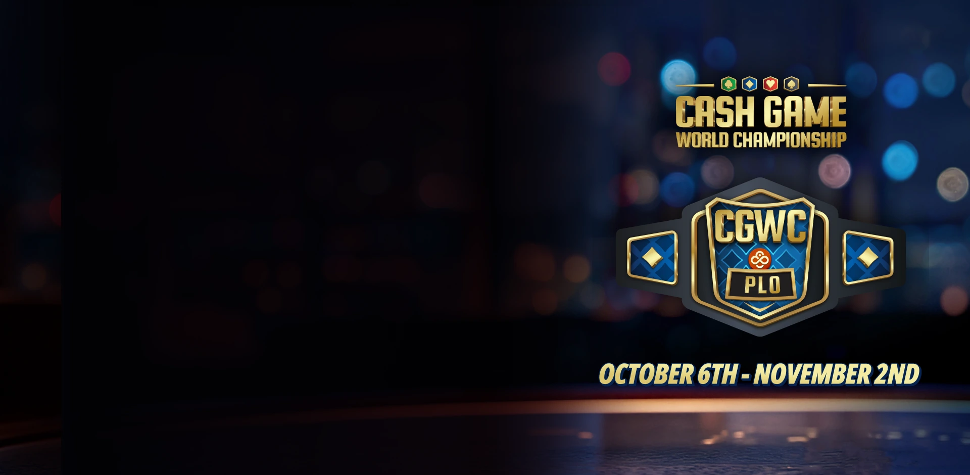 PLO Cash Game World Championship on CoinPoker