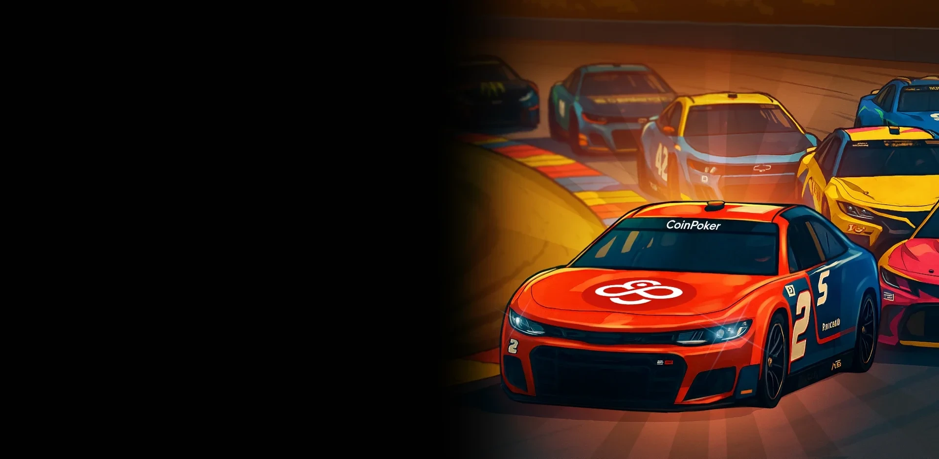 Bet on NASCAR Races Online at CoinPoker