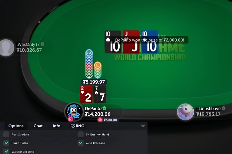 3. Win & Collect 5BB From Every Player