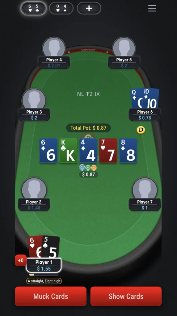 Texas Hold’em (NLH) 