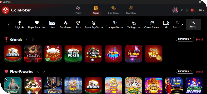 Browse Casino Games