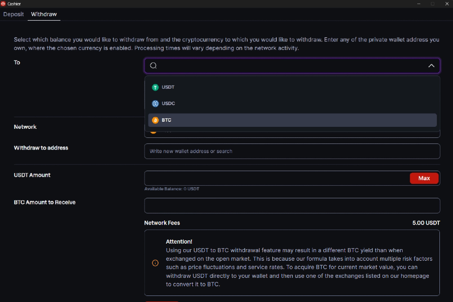 Fast Cryptocurrency Payouts