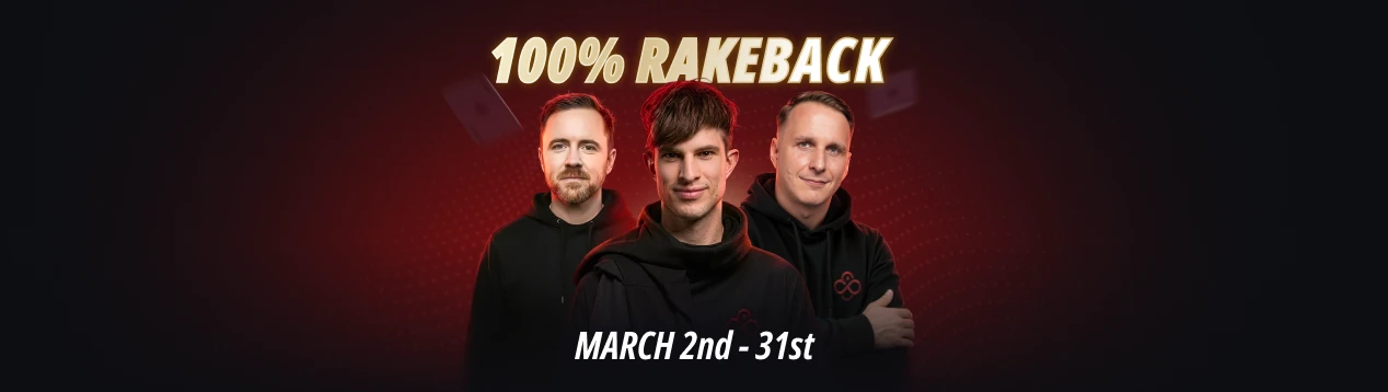 100% Rakeback