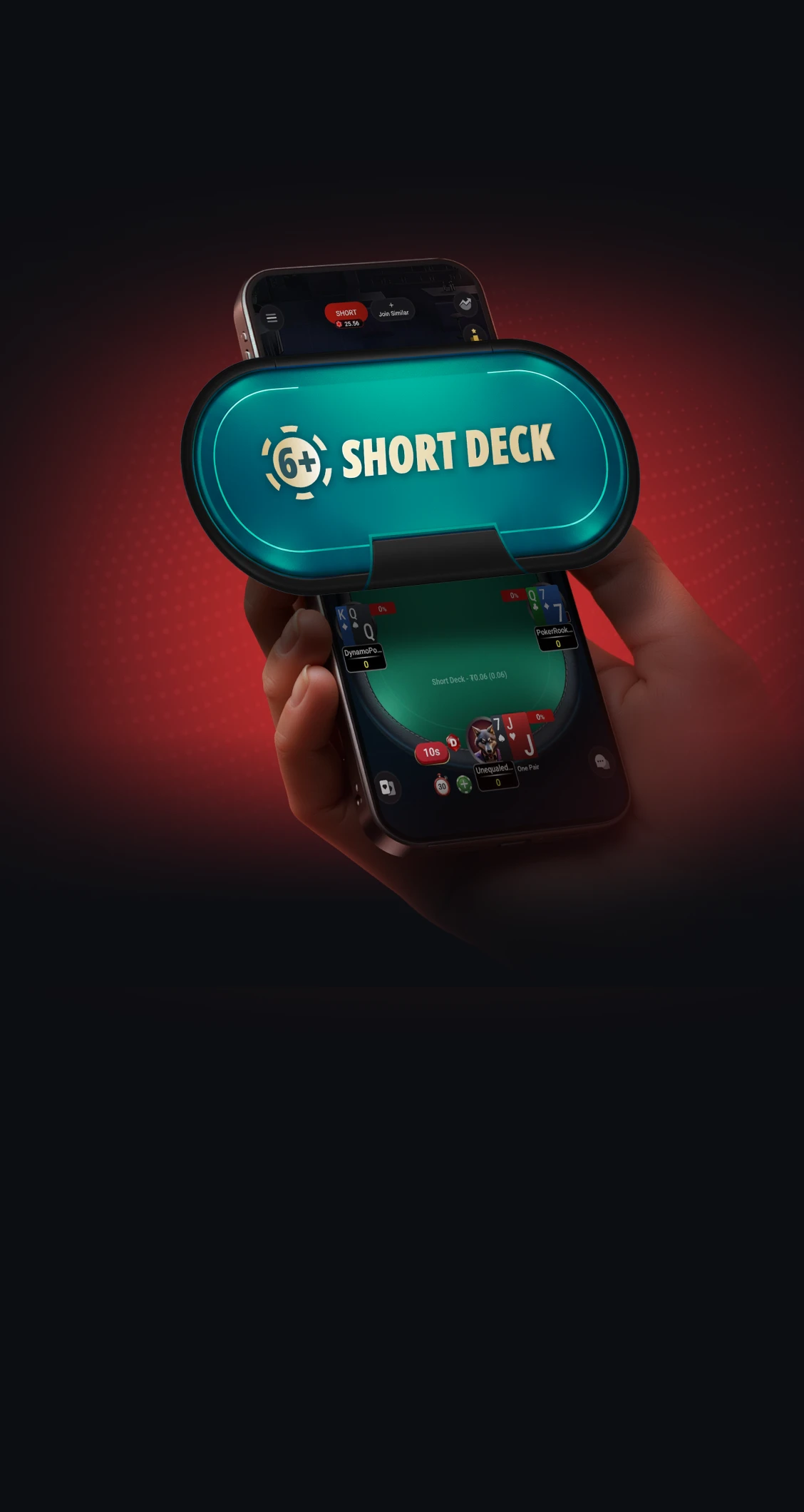 Play Short Deck Poker <br />
for Real Money on CoinPoker<br />
